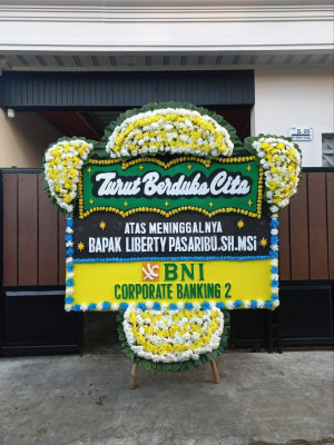 Papan Bunga Duka di Bawolato