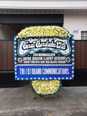 Papan Bunga Duka di Bawolato